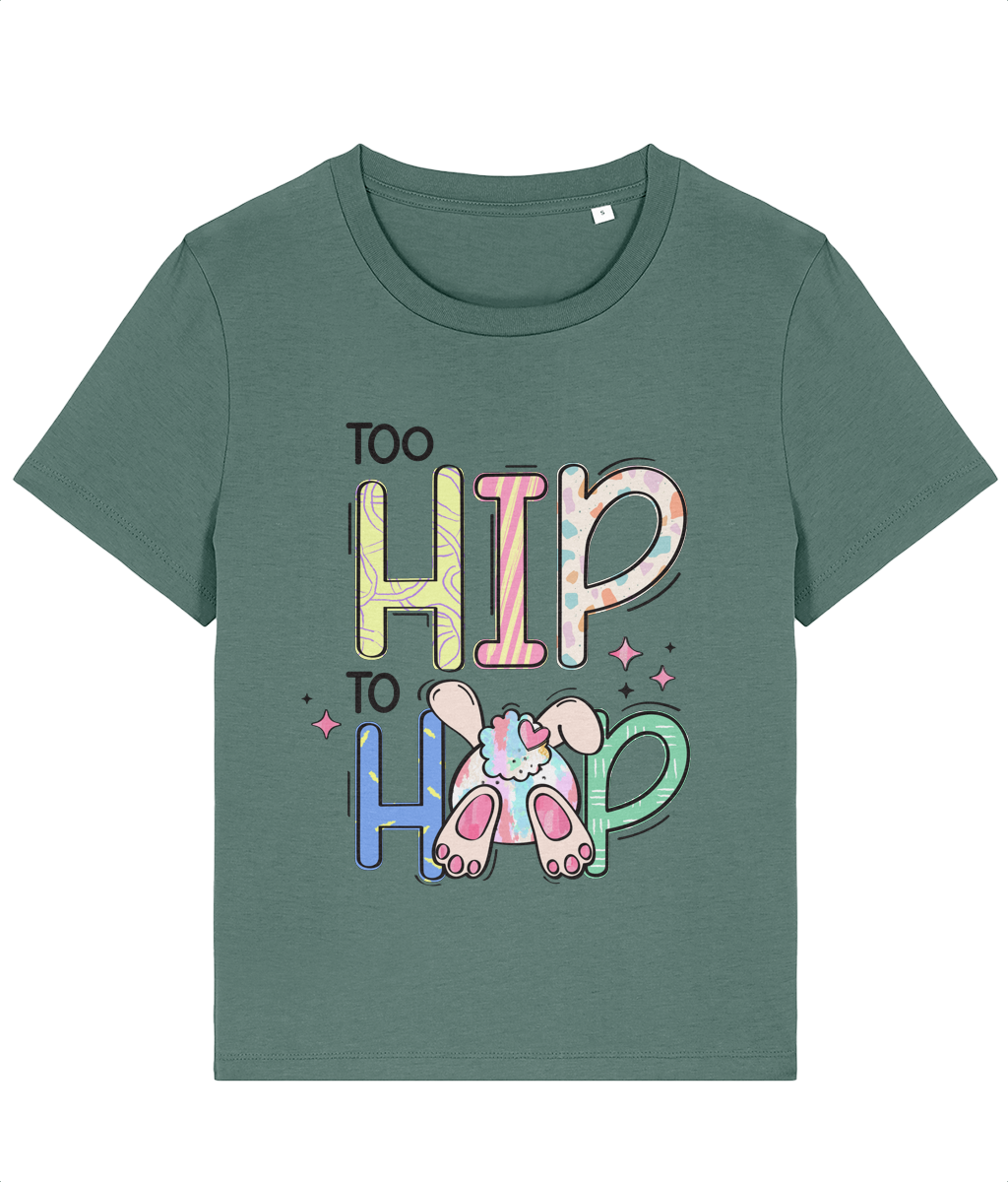 Tricou damă „Too hip to hop” - imagine 5