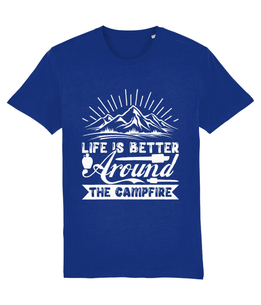 Tricou bărbați „Life is better around the campfire” - imagine 2
