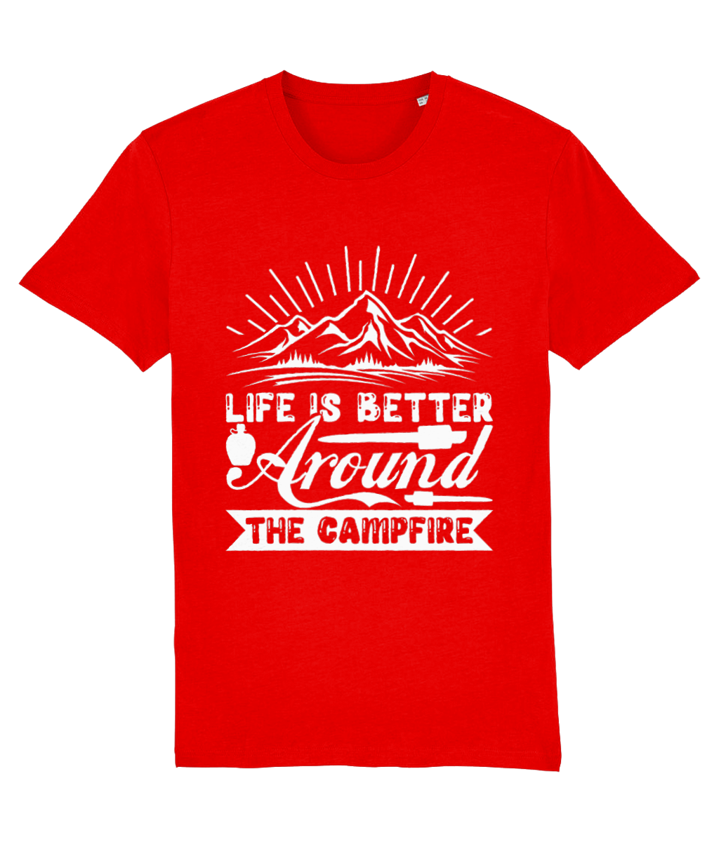 Tricou bărbați „Life is better around the campfire” - imagine 4