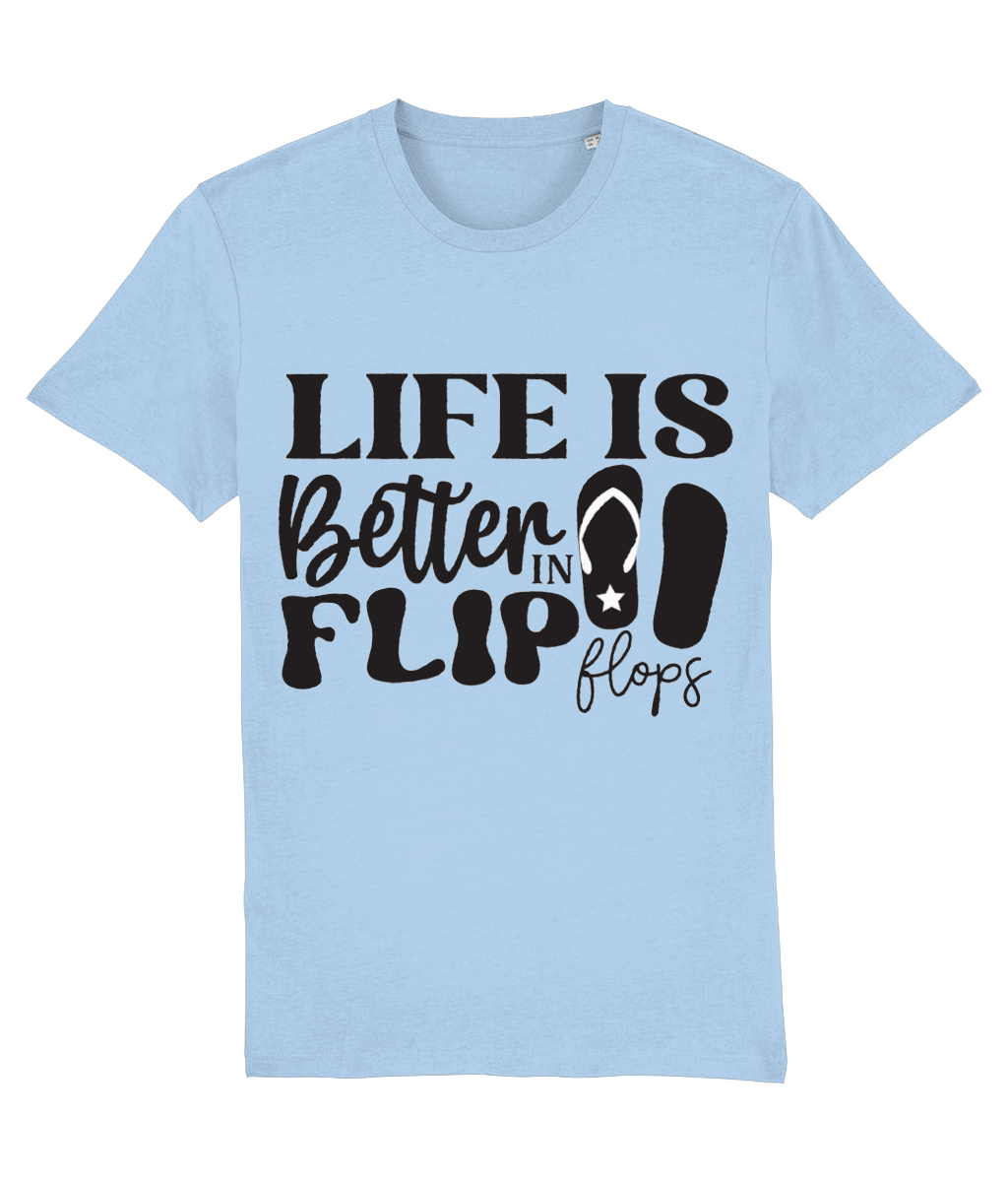 Tricou bărbați „Life is better in flip flops” - imagine 9