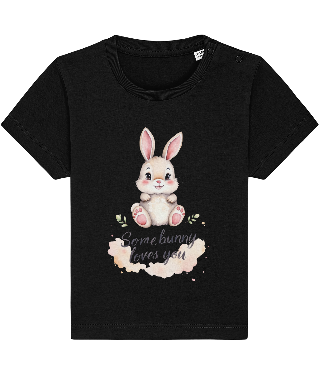 Tricou bebeluși „Somebunny loves you” - imagine 8