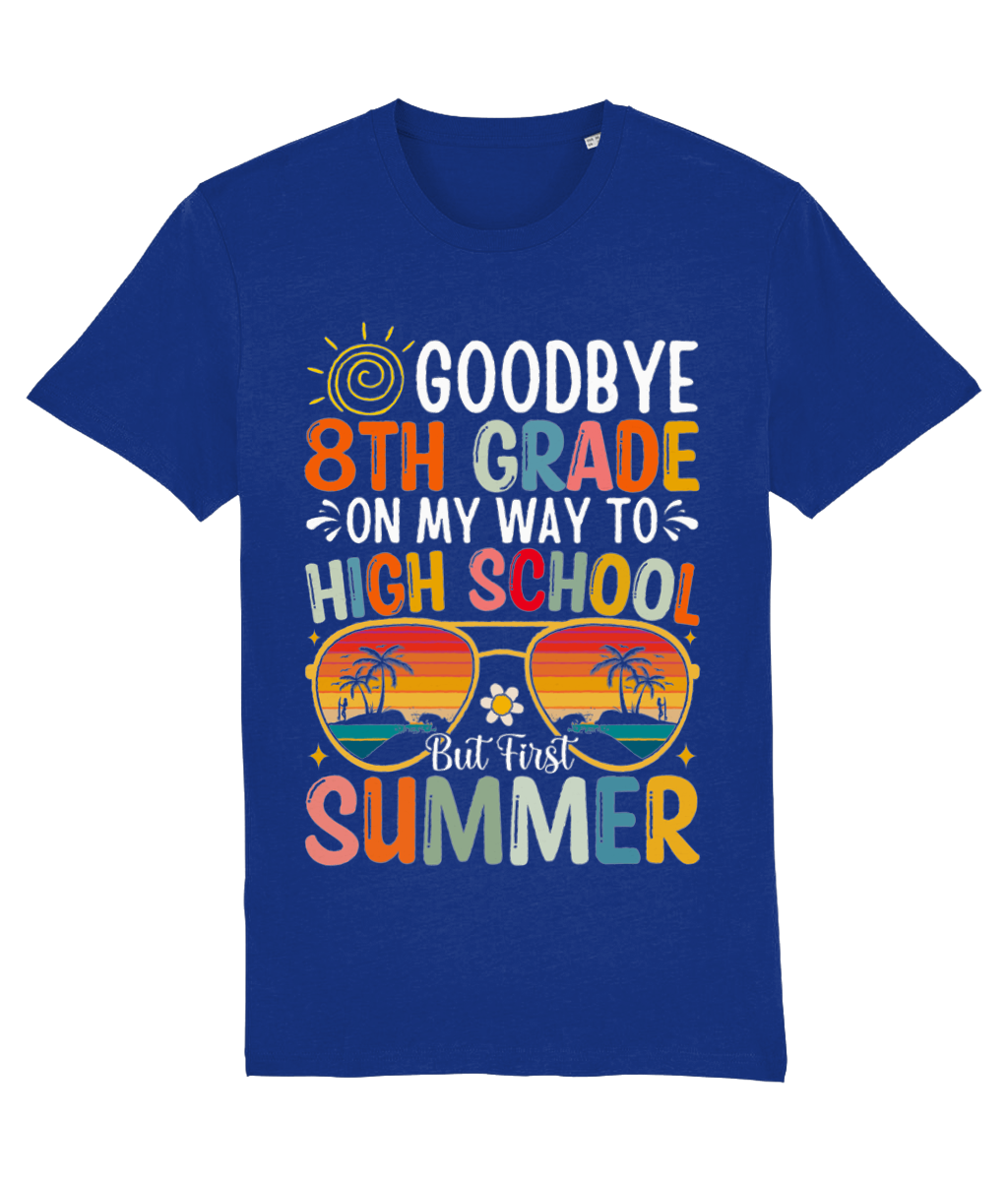 Tricou personalizat cadou amuzant pentru absolventii de gimnaziu clasa a 8 a fete baieti