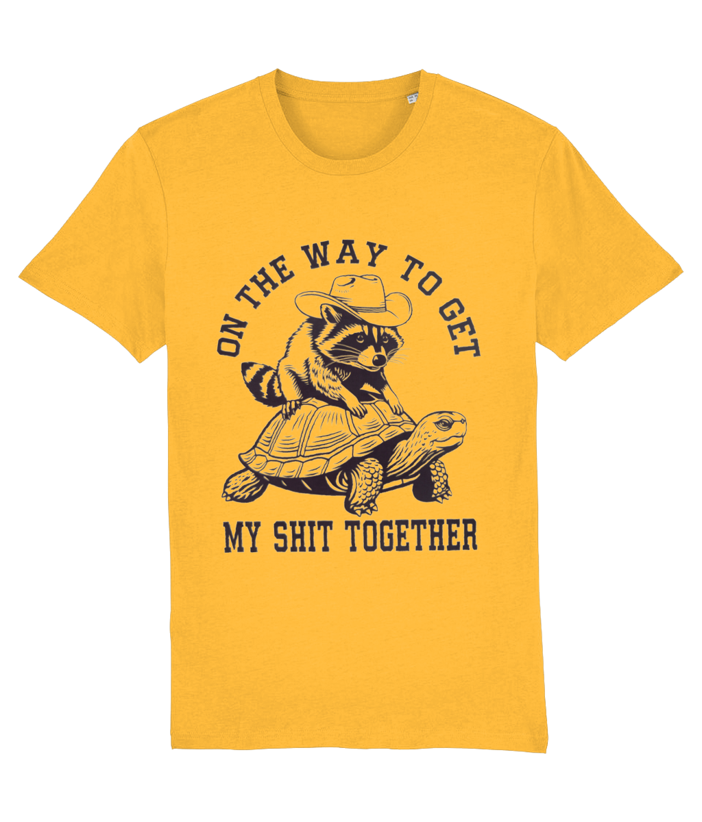 Tricou bărbați „On the way to get my shit together” - imagine 3