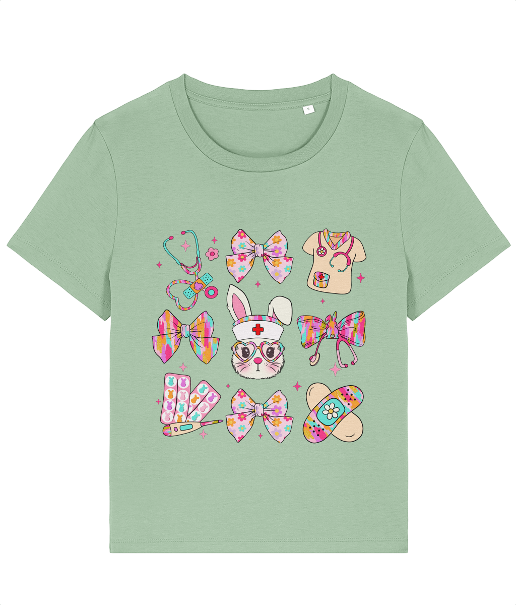 Tricou damă Paște pentru doctorițe și asistente - imagine 2