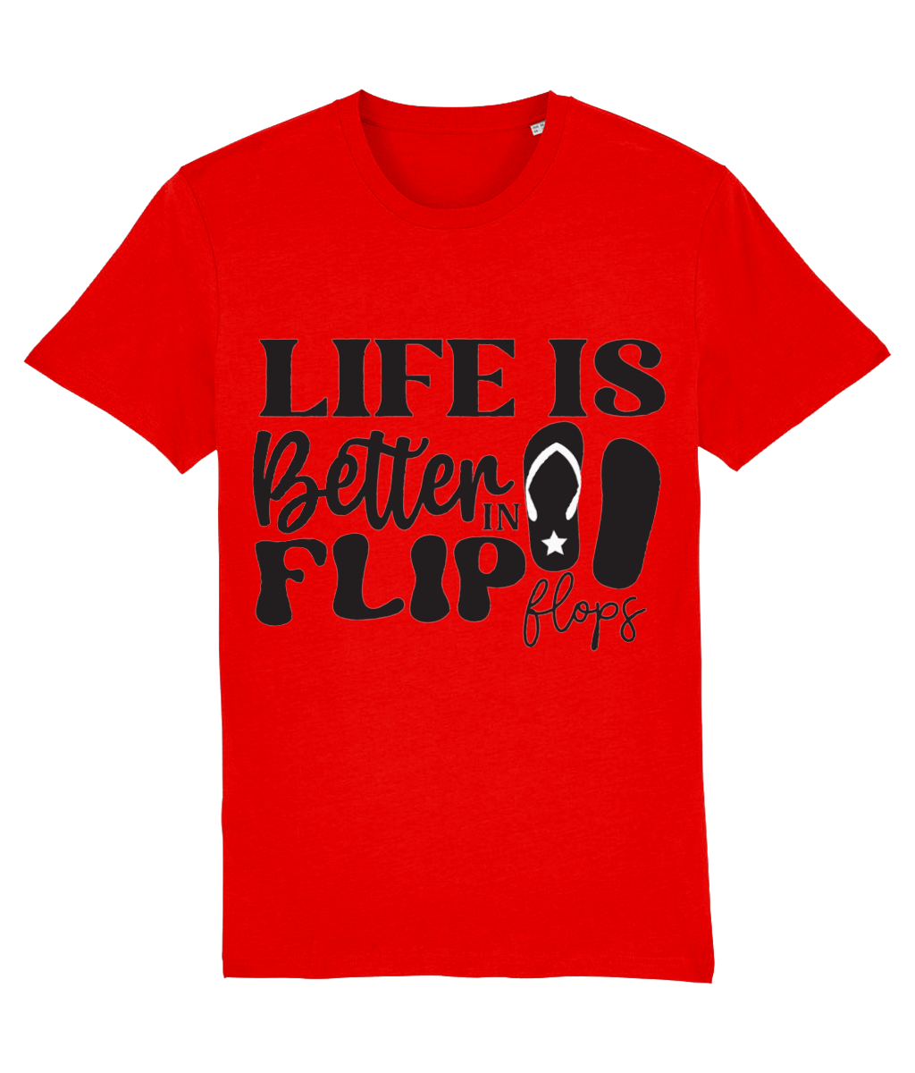 Tricou bărbați „Life is better in flip flops” - imagine 4