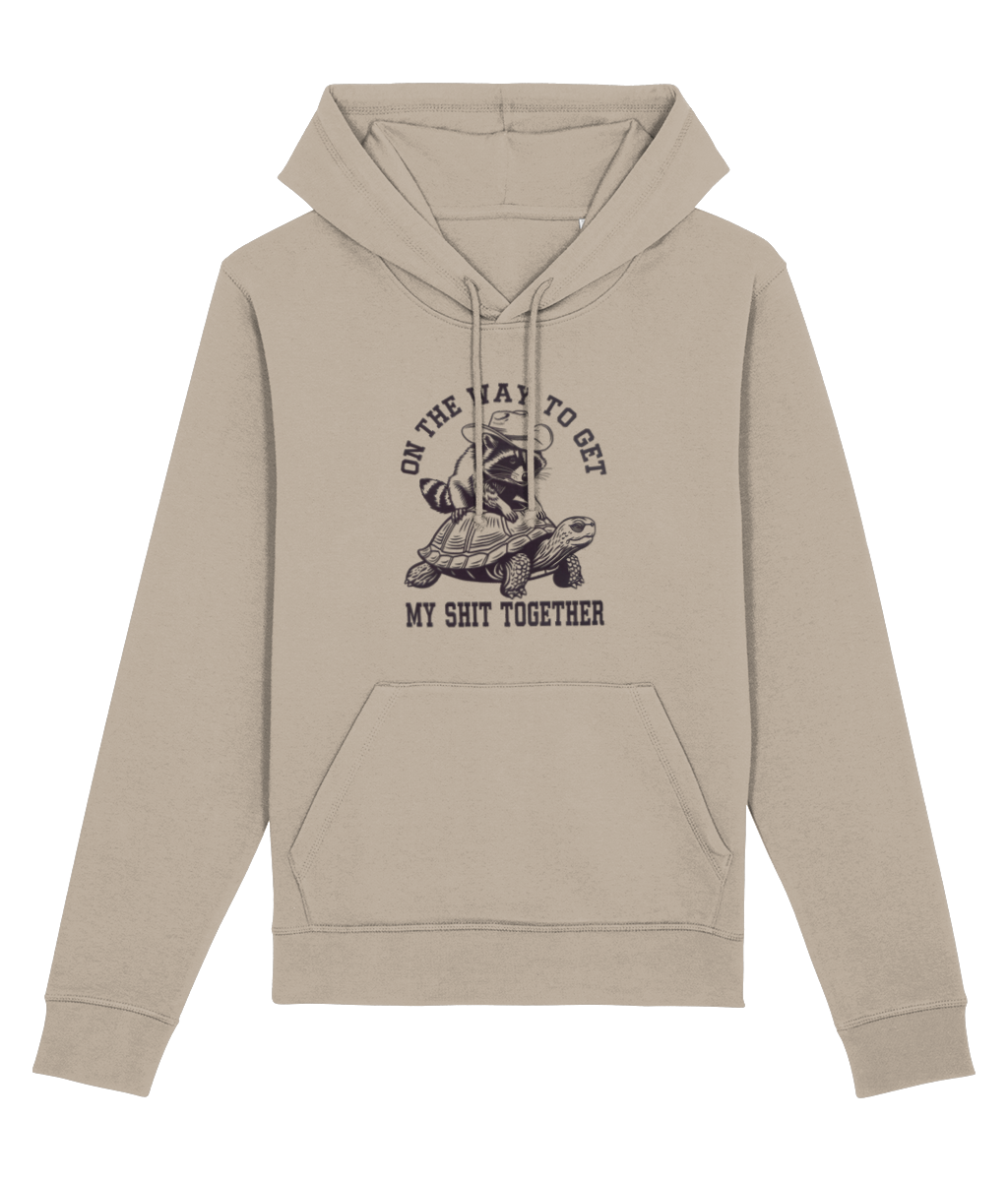 Hanorac barbati femei iubitori de sarcas si umor cadou personalizat On the way to get my shit together