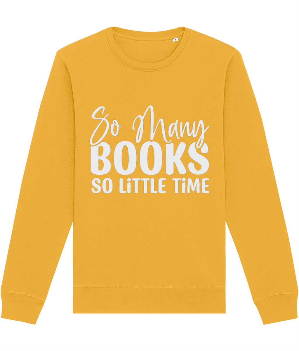 Bluză unisex „So many books, so little time” - imagine 2