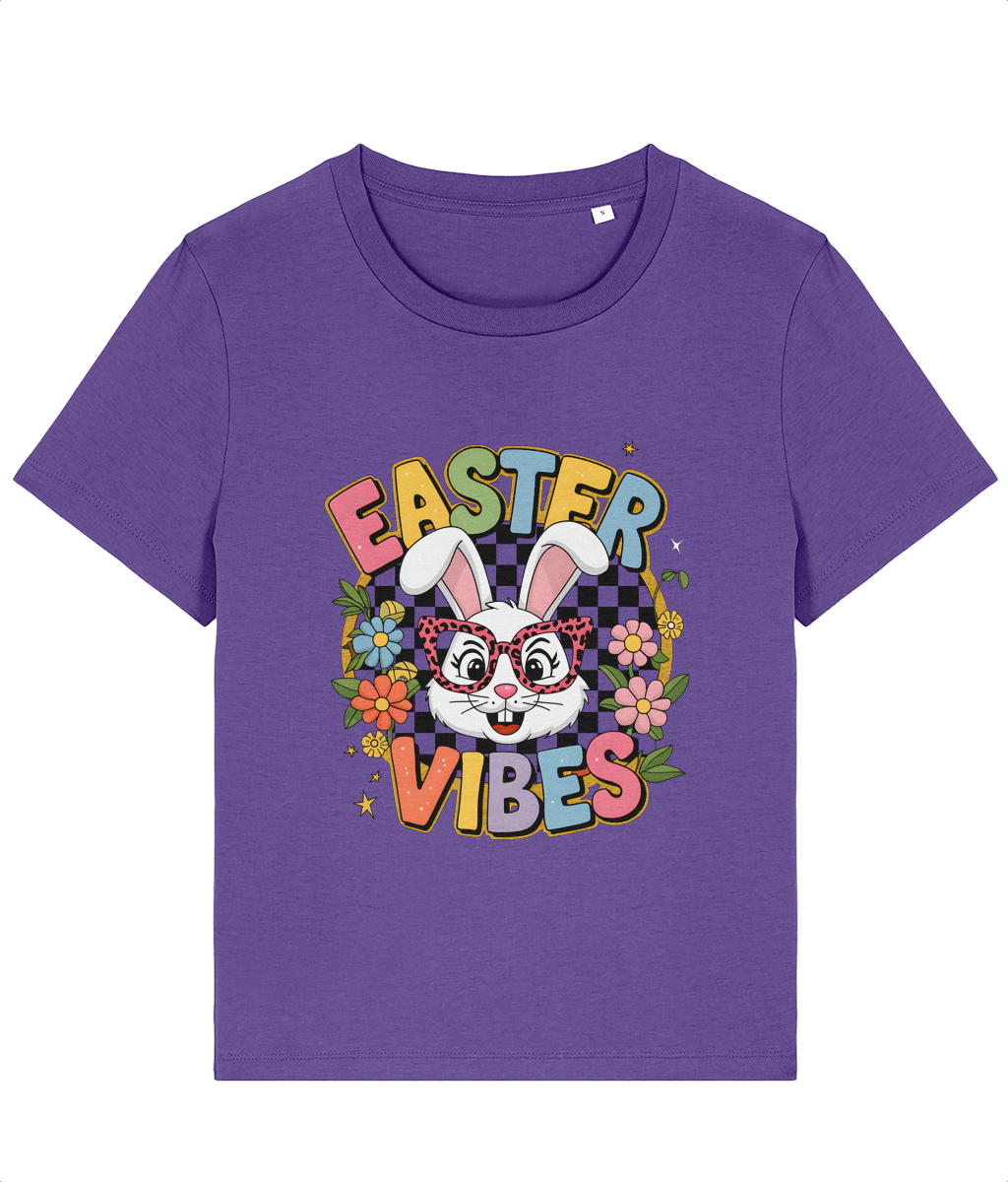 Tricou dama Easter vibes cadou personalizat amuzant de Paste