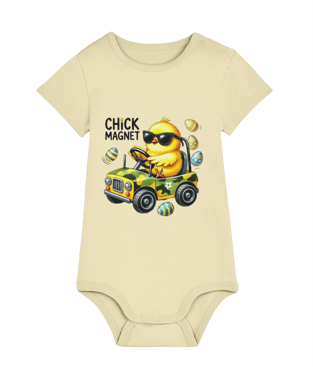 Body bebelusi Chick magnet cadou de paste amuzant personalizat