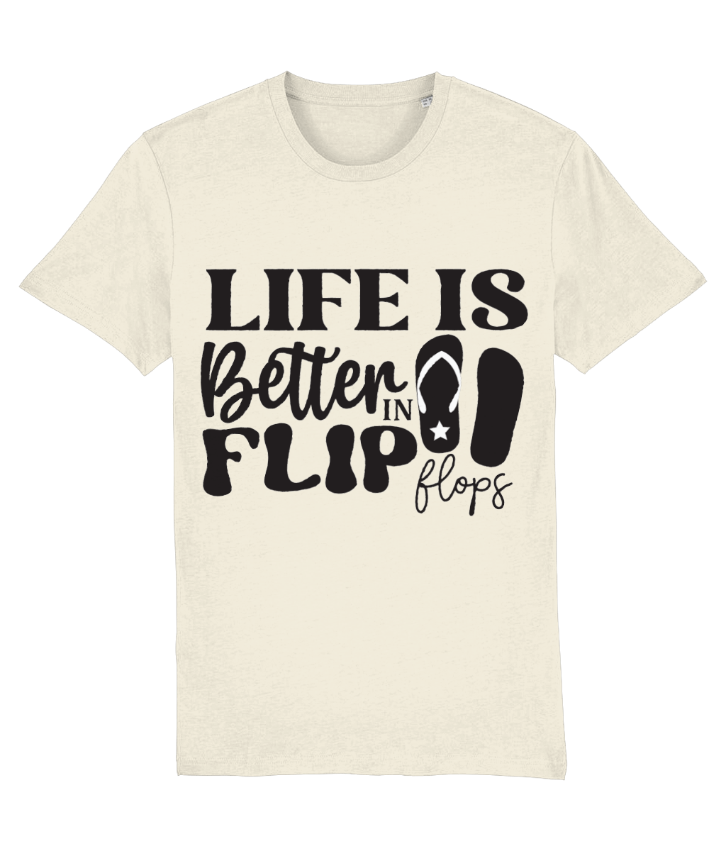Tricou bărbați „Life is better in flip flops” - imagine 6