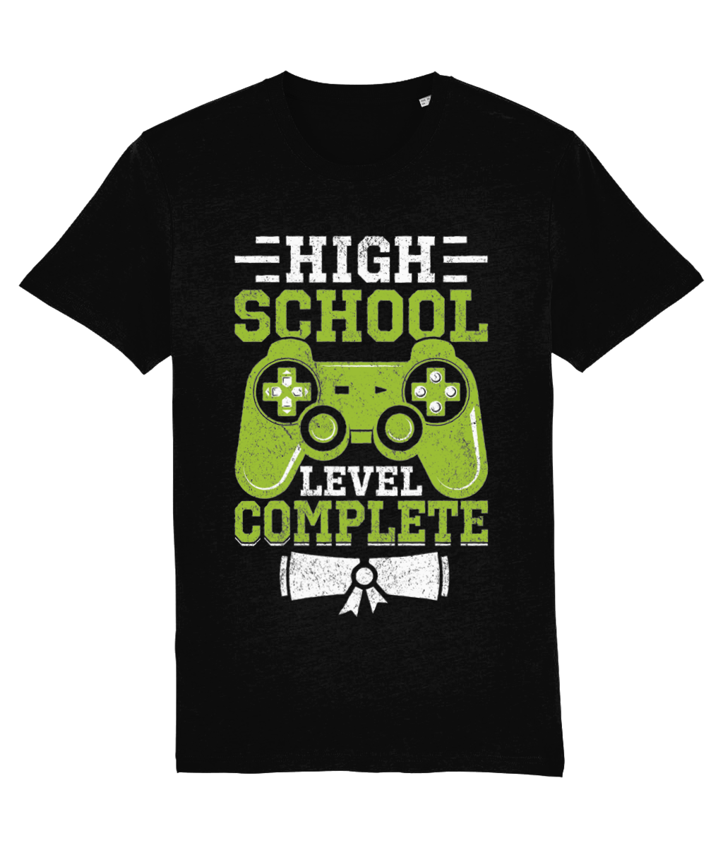 Tricou „High school level complete” - imagine 10
