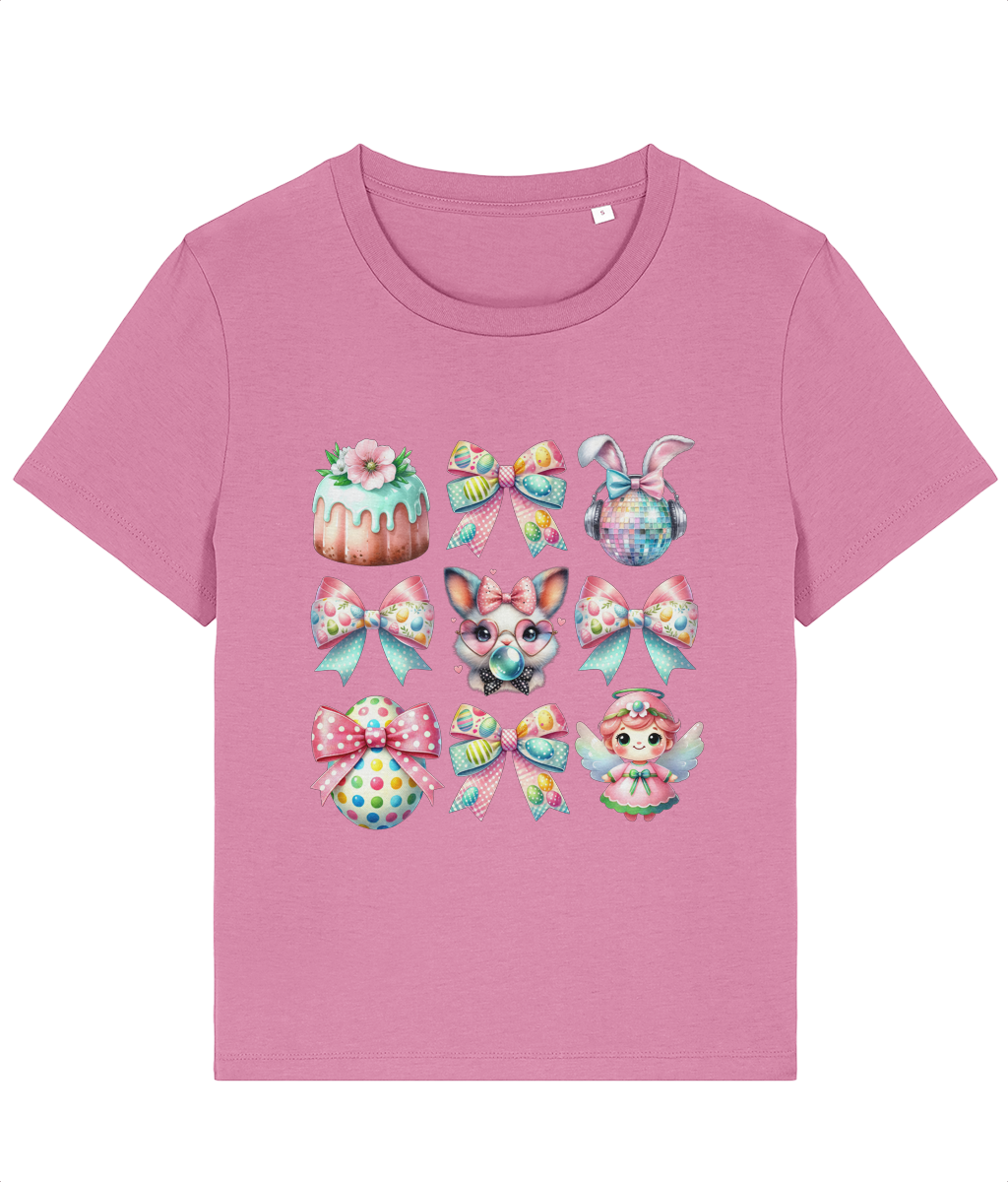 Tricou damă de Paște „Zâmbet colorat” - imagine 7