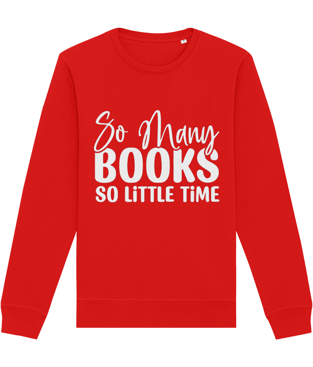 Bluză unisex „So many books, so little time” - imagine 3