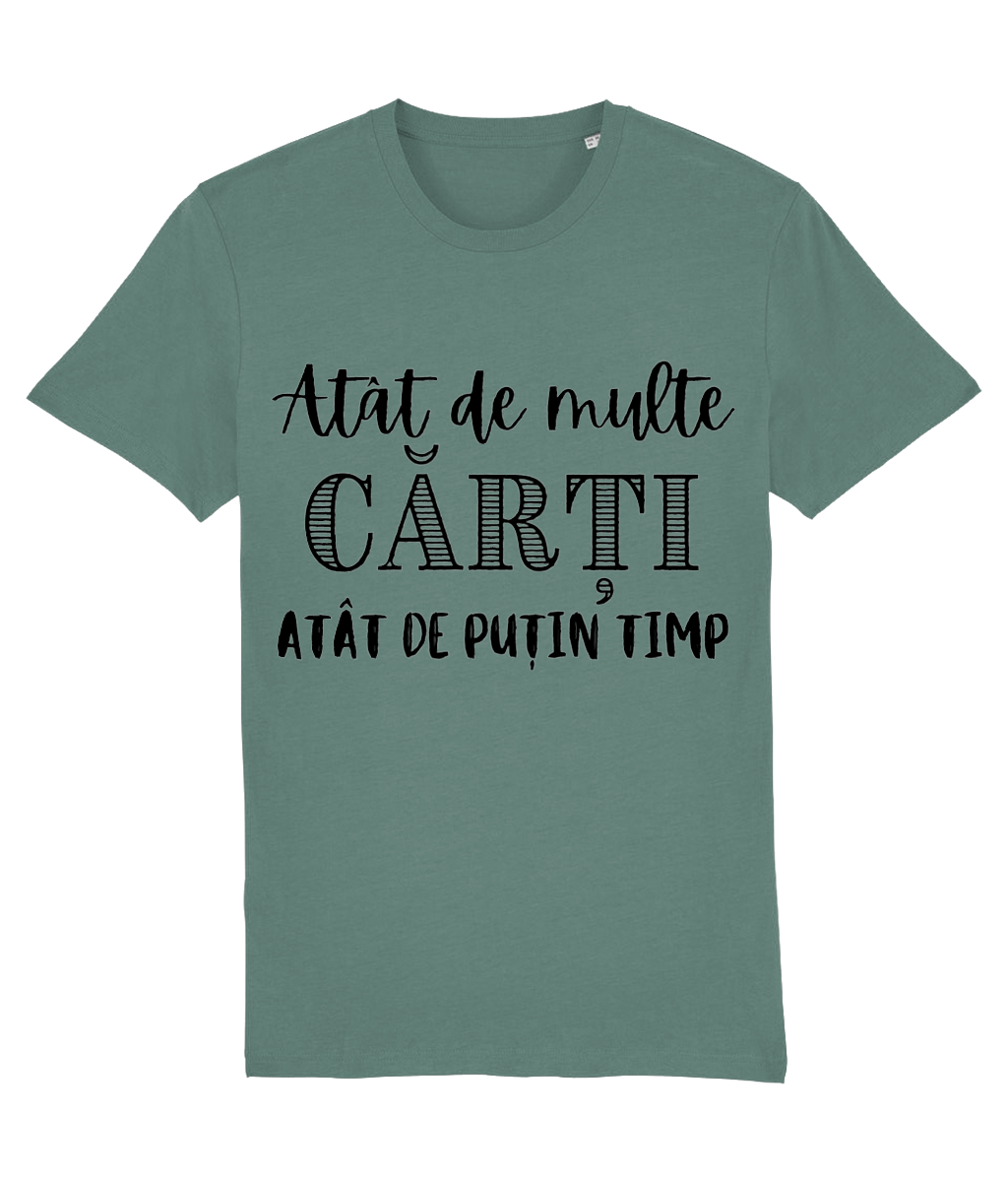 Tricou bărbați „Atât de multe cărți, atât de puțin timp” - imagine 7