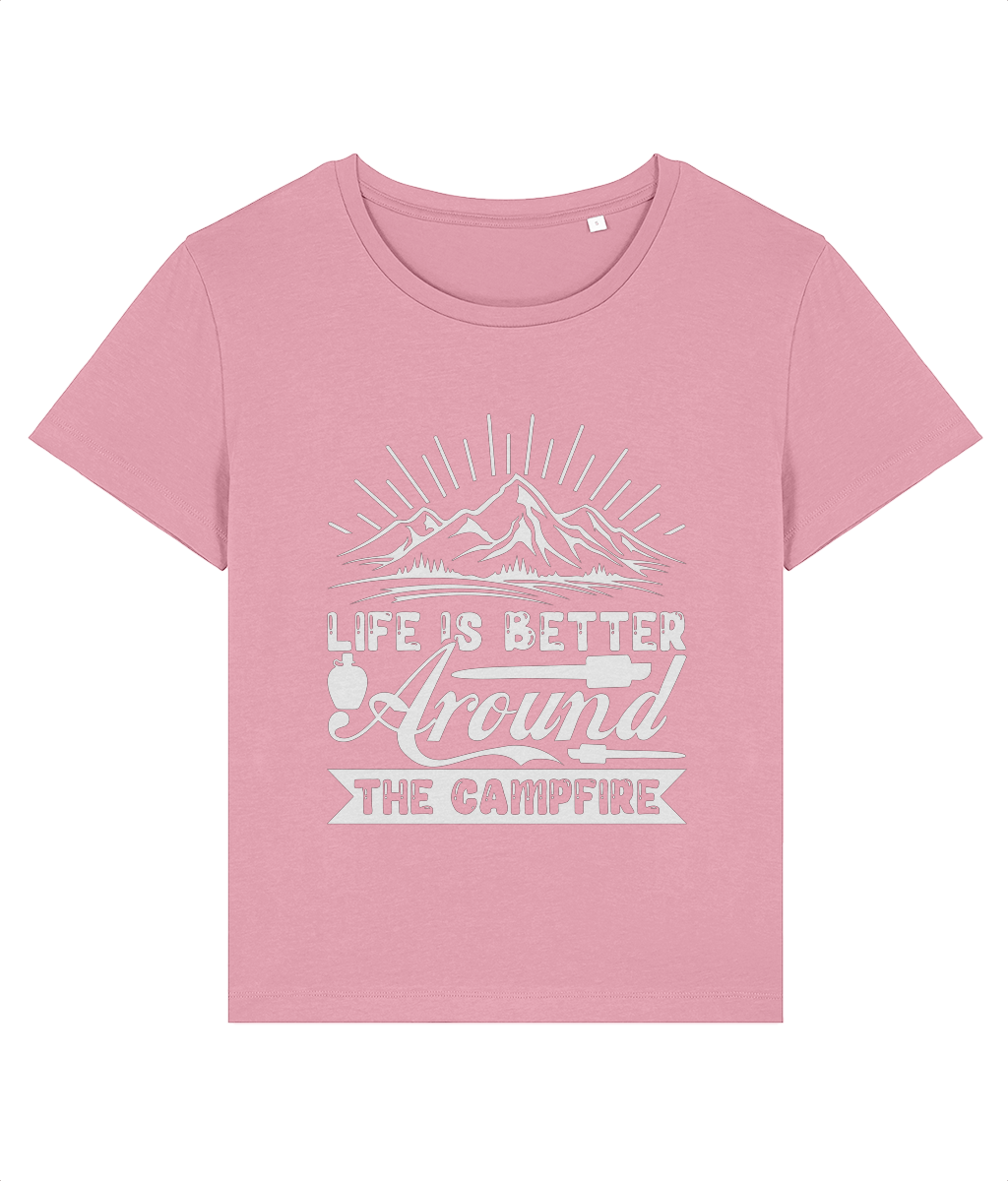 Tricou damă „Life is better around the campfire” - imagine 6