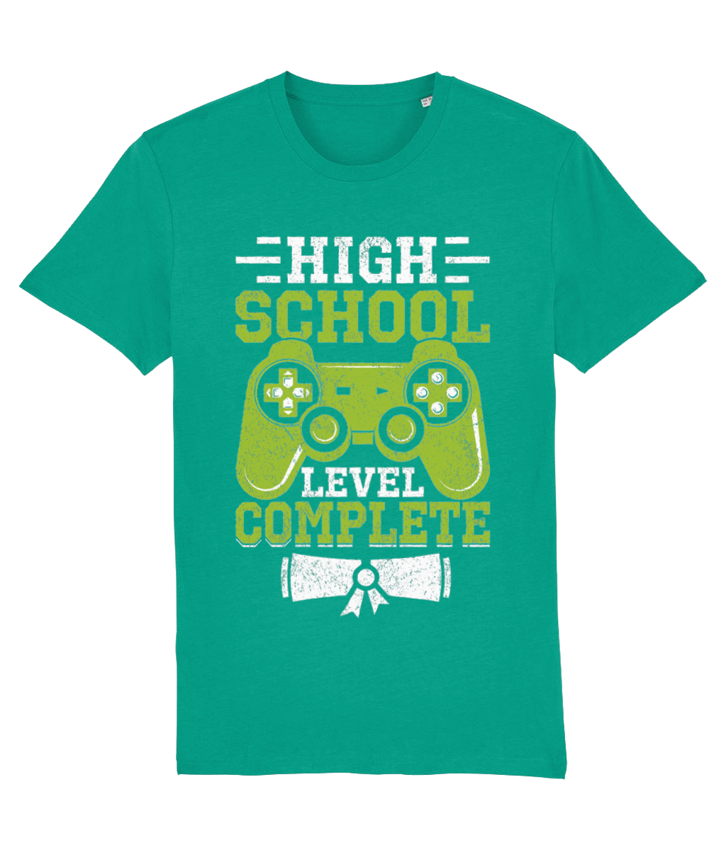Tricou „High school level complete” - imagine 5