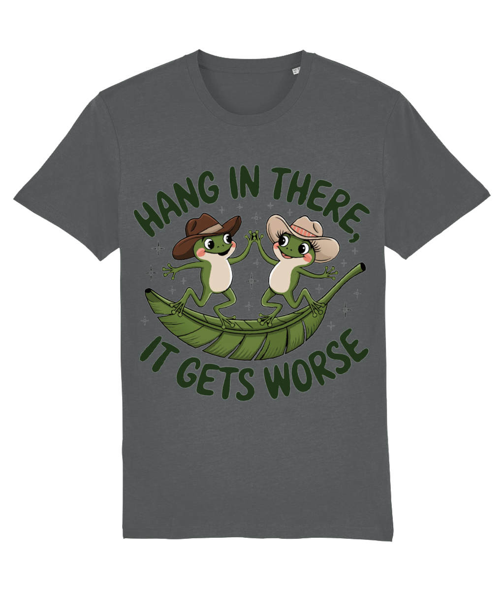 Tricou bărbați „Hang in there, it gets worse” - imagine 10