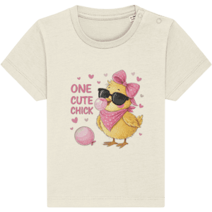 Tricou bebeluși „One cute chick”