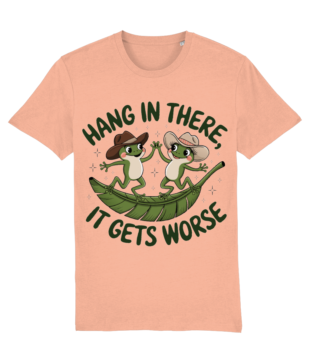 Tricou bărbați „Hang in there, it gets worse” - imagine 7