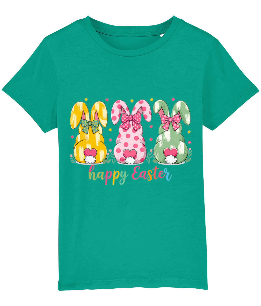 Tricou copii „Happy Easter 3 Little Rabbits” - imagine 7