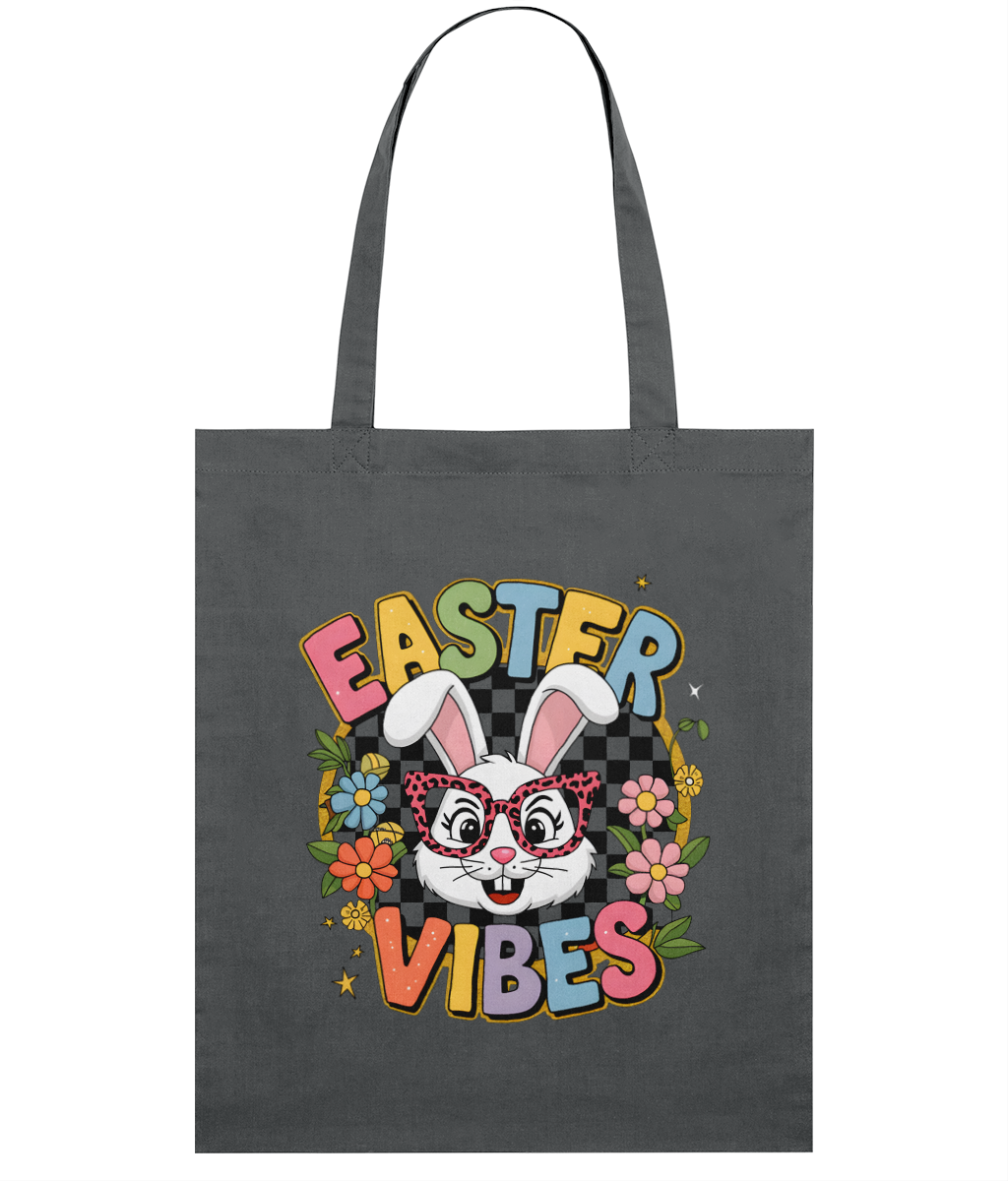 Sacosa din bumbac Easter Vibes Cadou amuzant personalizat de Paste