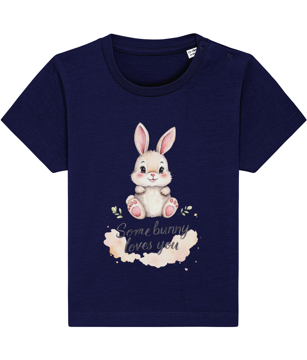 Tricou bebeluși „Somebunny loves you” - imagine 5