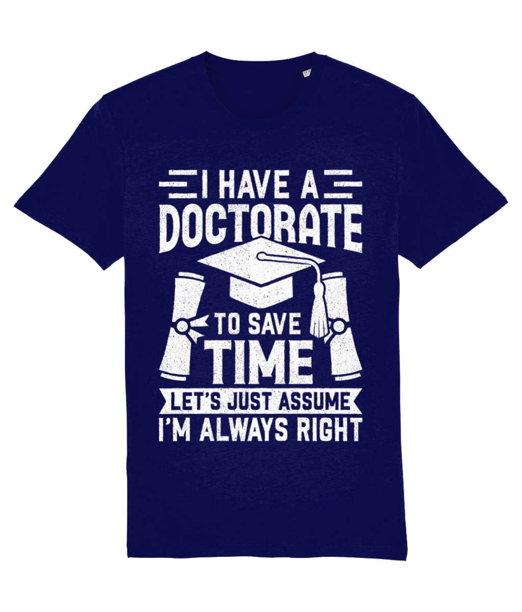 Tricou personalizat cadou amuzant pentru absolventi de doctorat femei barbati
