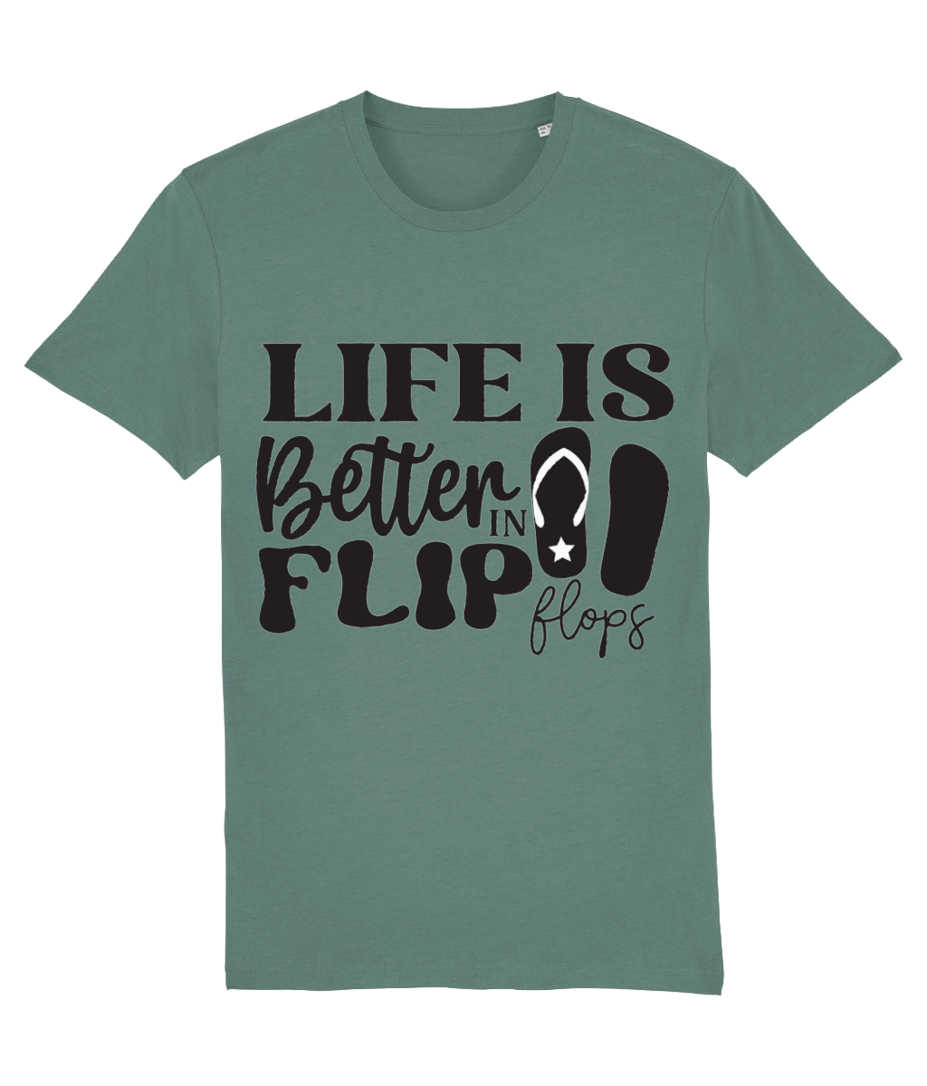 Tricou bărbați „Life is better in flip flops” - imagine 7