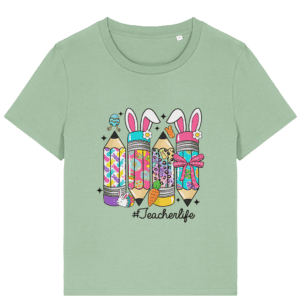 Tricou damă de Paște pentru învățătoare si profesoare