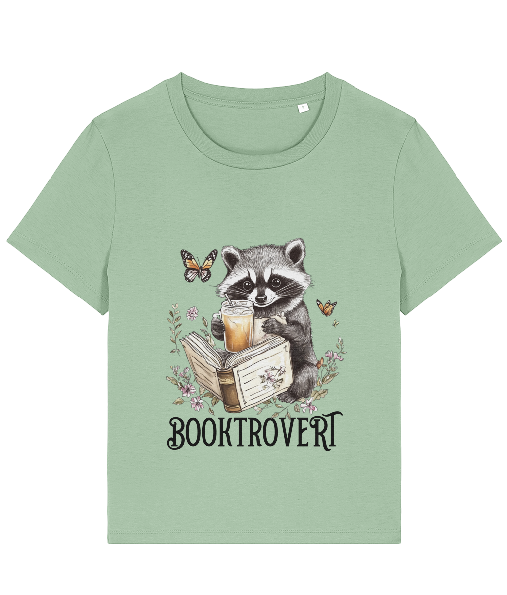 Tricou damă „Booktrovert” - pentru iubitoarele de cărți și lectură - imagine 2