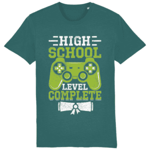Tricou „High school level complete”