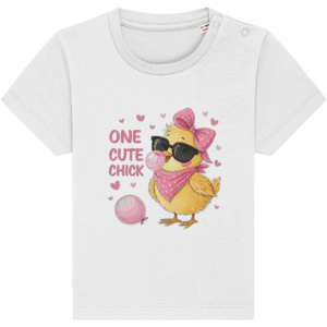 Tricou bebeluși „One cute chick”