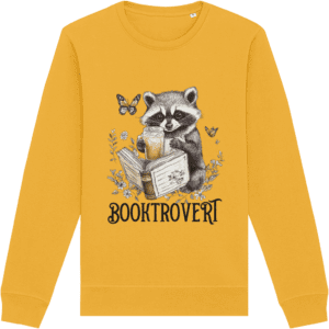 Bluză unisex „Booktrovert” pentru Iubitorii de Cărți