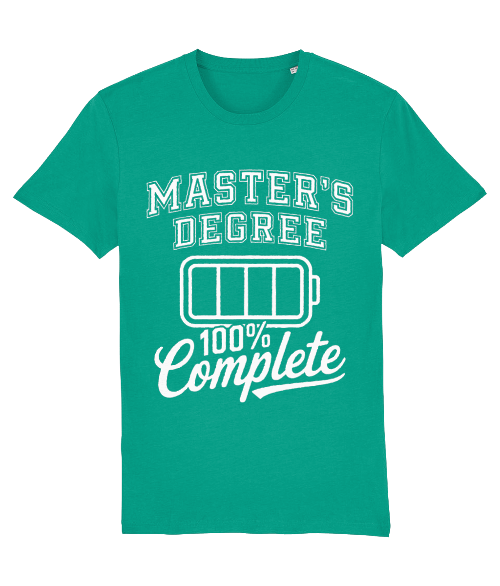 Tricou „Master's degree 100% complete” - imagine 5