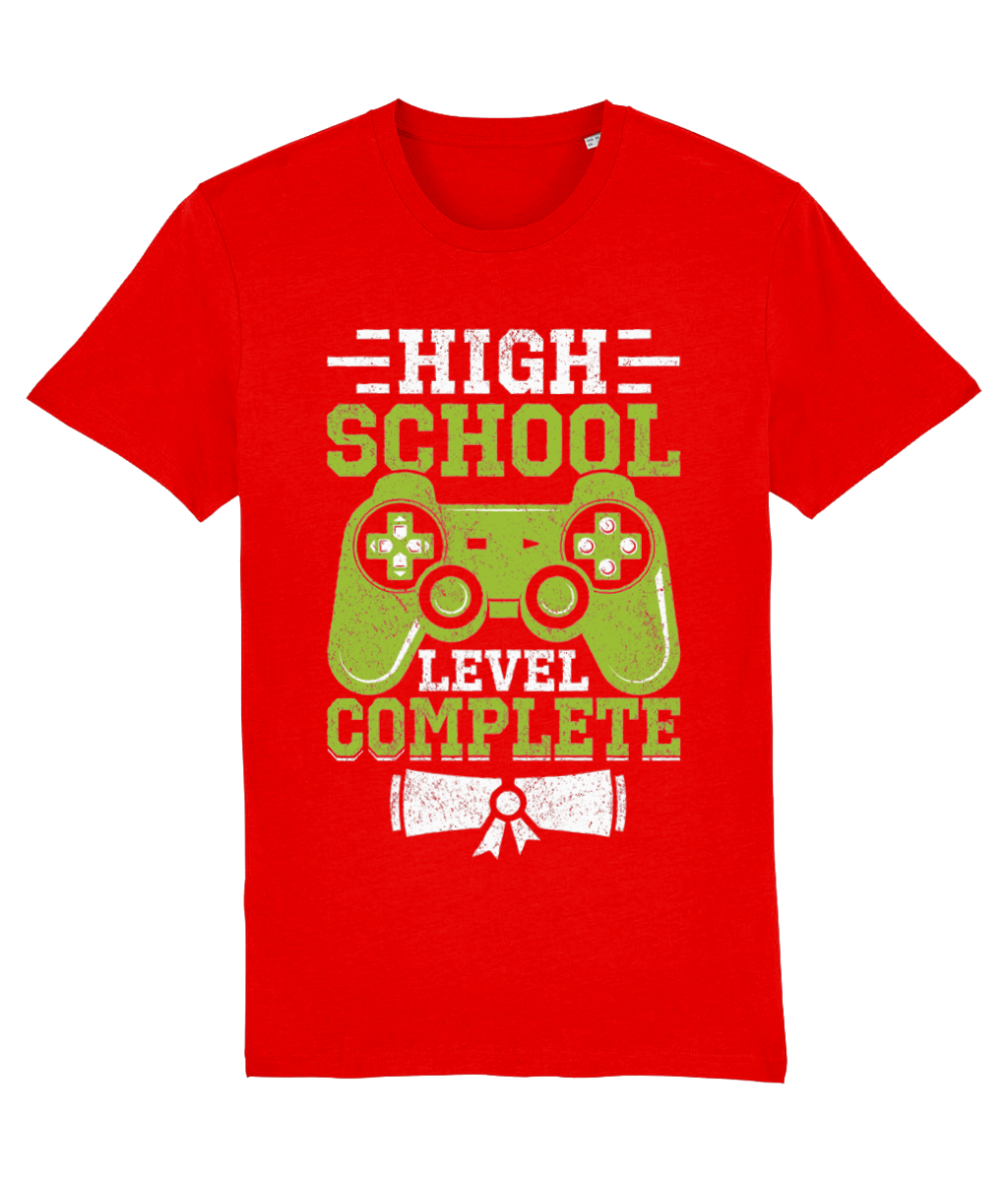 Tricou „High school level complete” - imagine 3