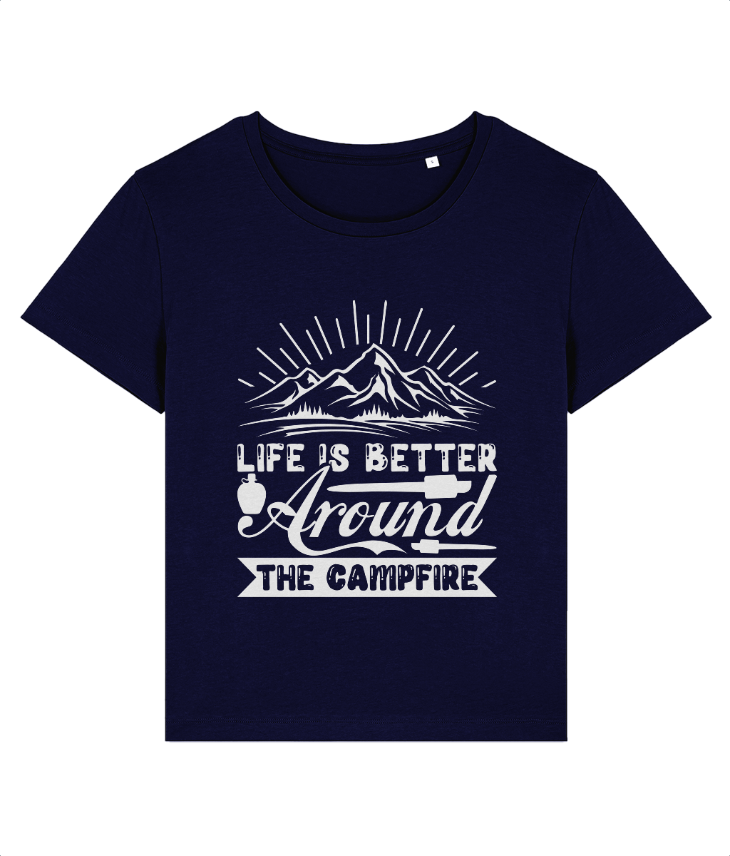 Tricou damă „Life is better around the campfire” - imagine 4