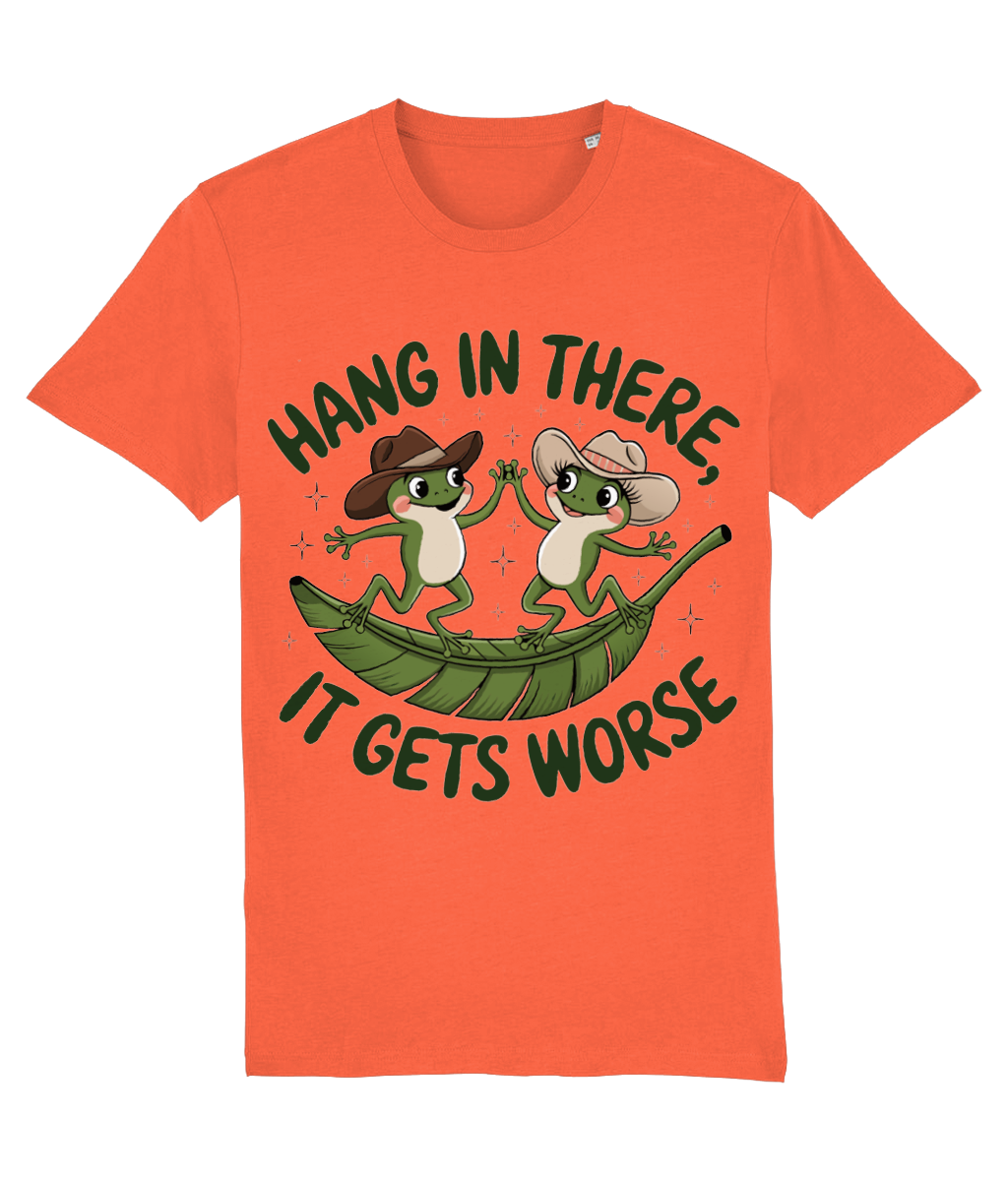 Tricou bărbați „Hang in there, it gets worse” - imagine 8
