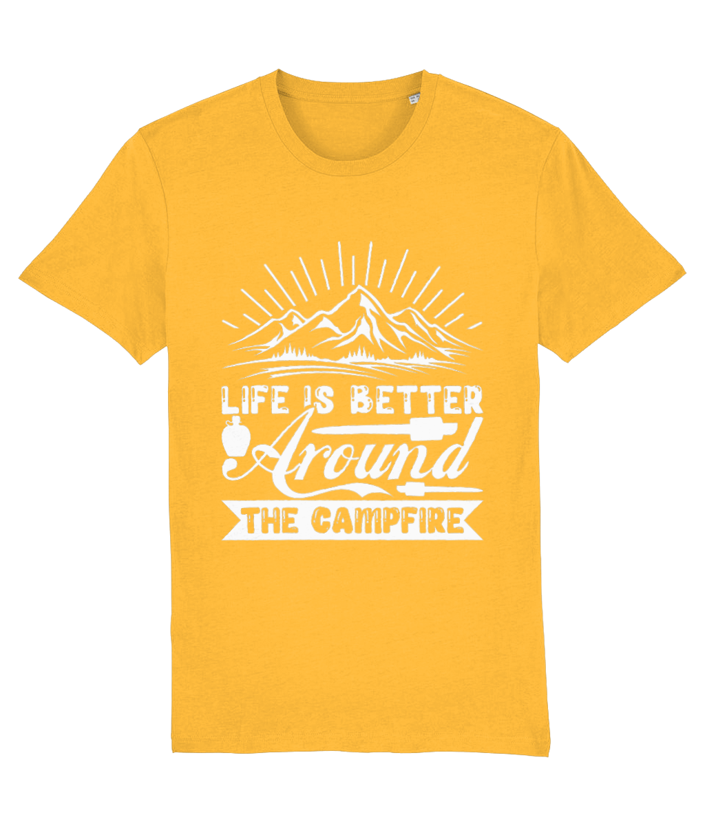Tricou bărbați „Life is better around the campfire” - imagine 3