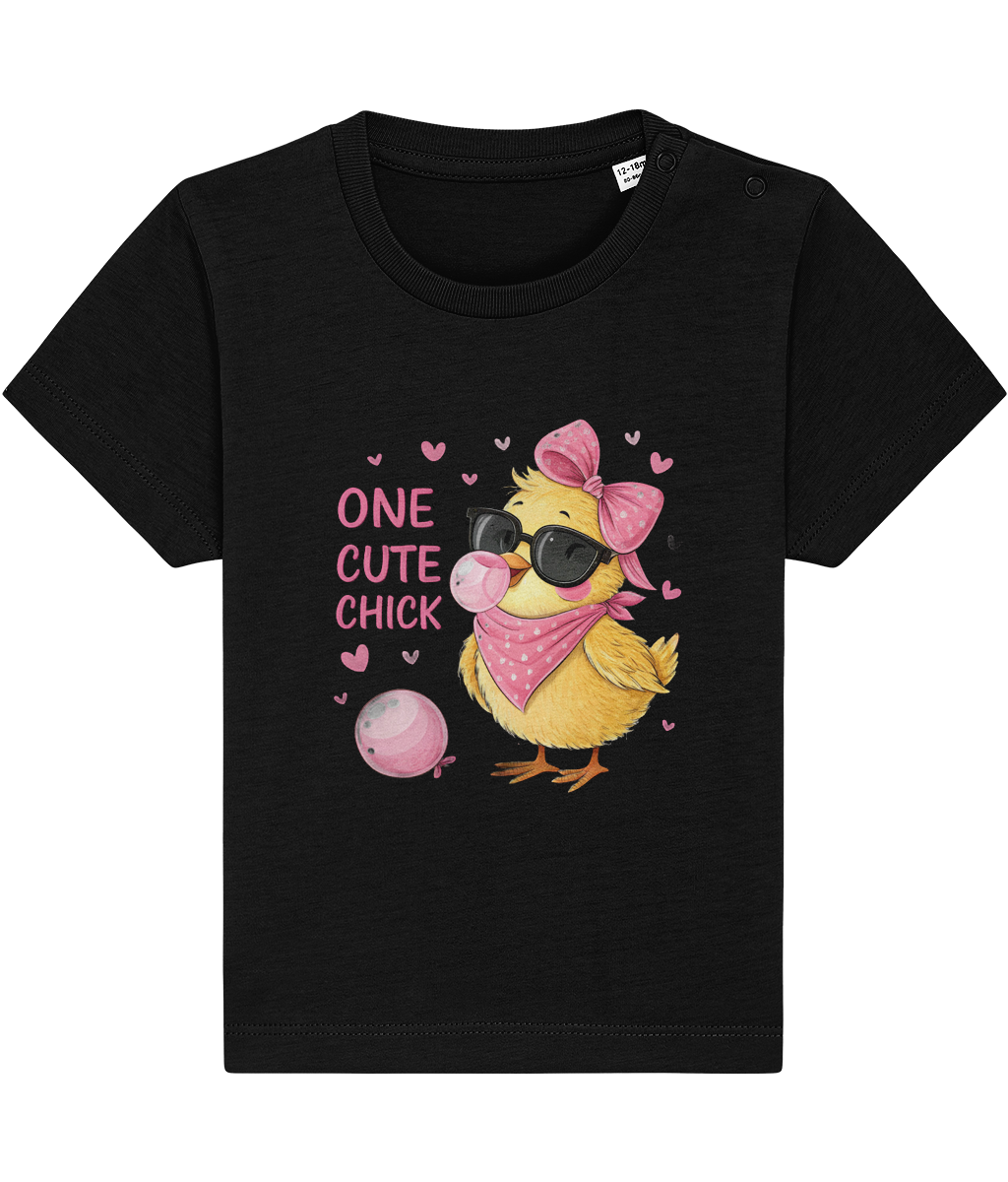 Tricou bebeluși „One cute chick” - imagine 8