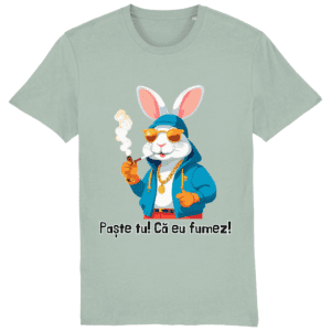Tricou bărbați „Paște tu! Că eu fumez!”