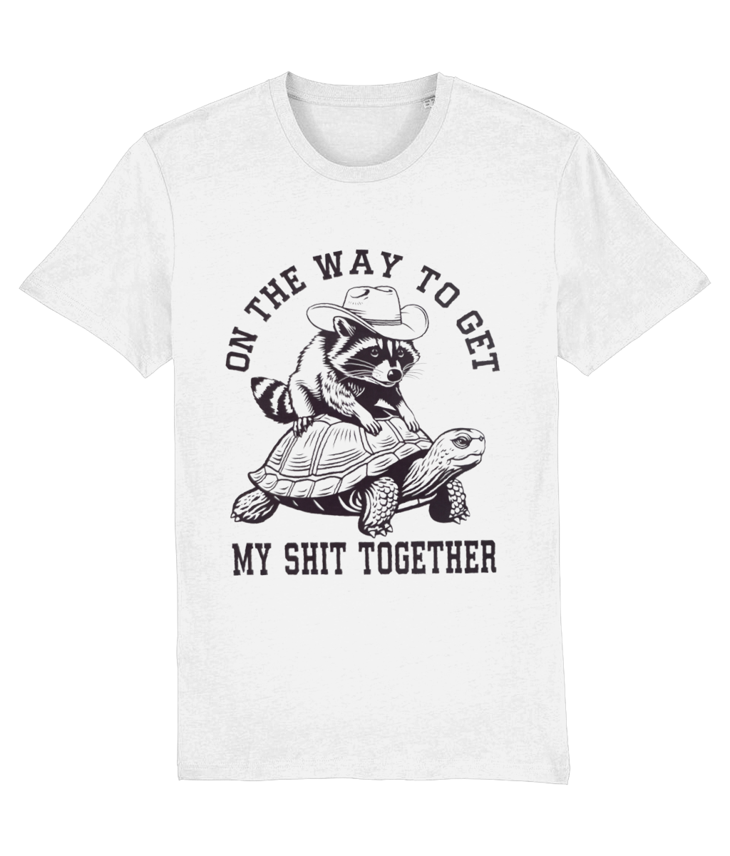 Tricou bărbați „On the way to get my shit together” - imagine 2
