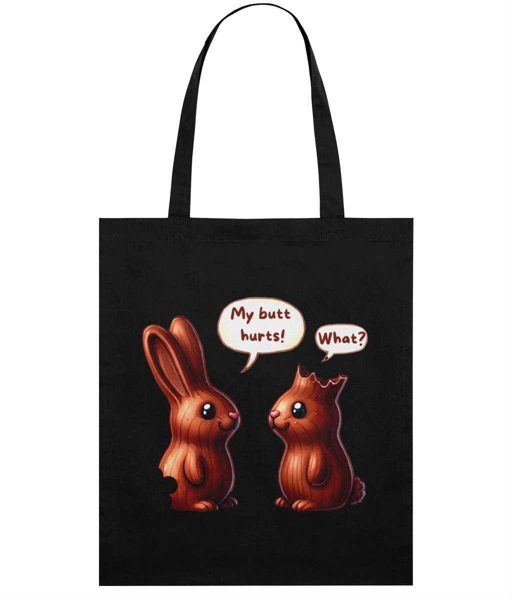 Sacoșă din bumbac „My butt hurts!” - imagine 9