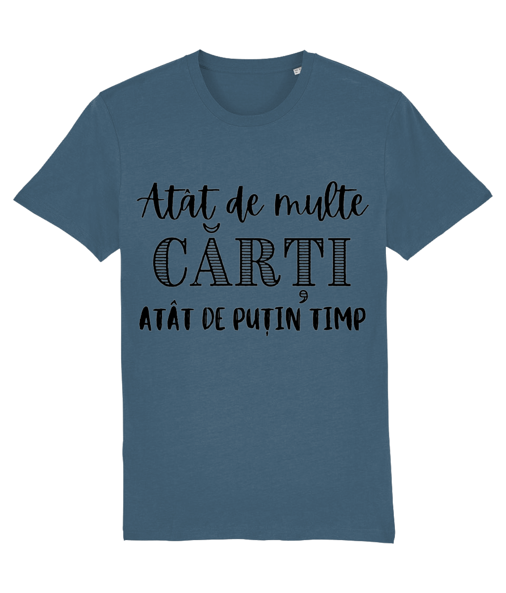 Tricou bărbați „Atât de multe cărți, atât de puțin timp” - imagine 2