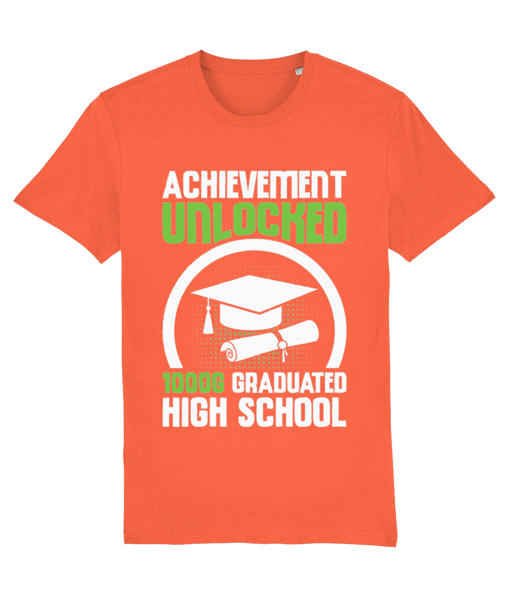 Tricou „Achievement unlocked graduated high school” - imagine 7
