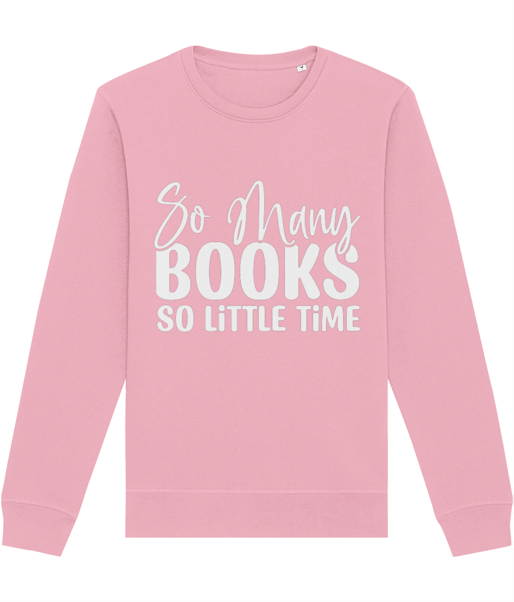 Bluză unisex „So many books, so little time” - imagine 4
