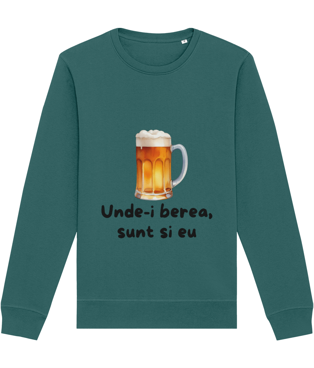 Bluză unisex „Unde-i berea sunt și eu” - imagine 6
