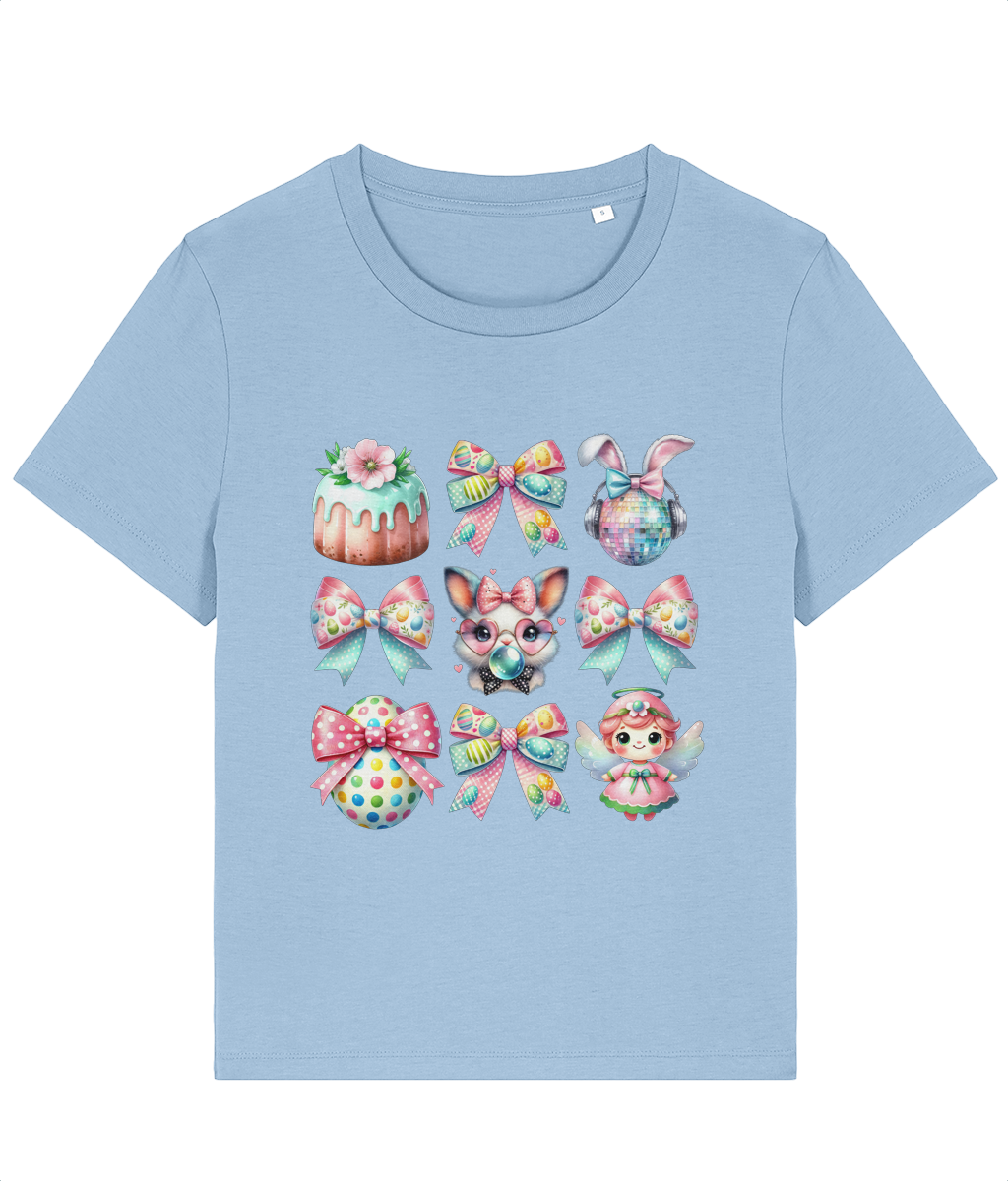 Tricou damă de Paște „Zâmbet colorat” - imagine 8