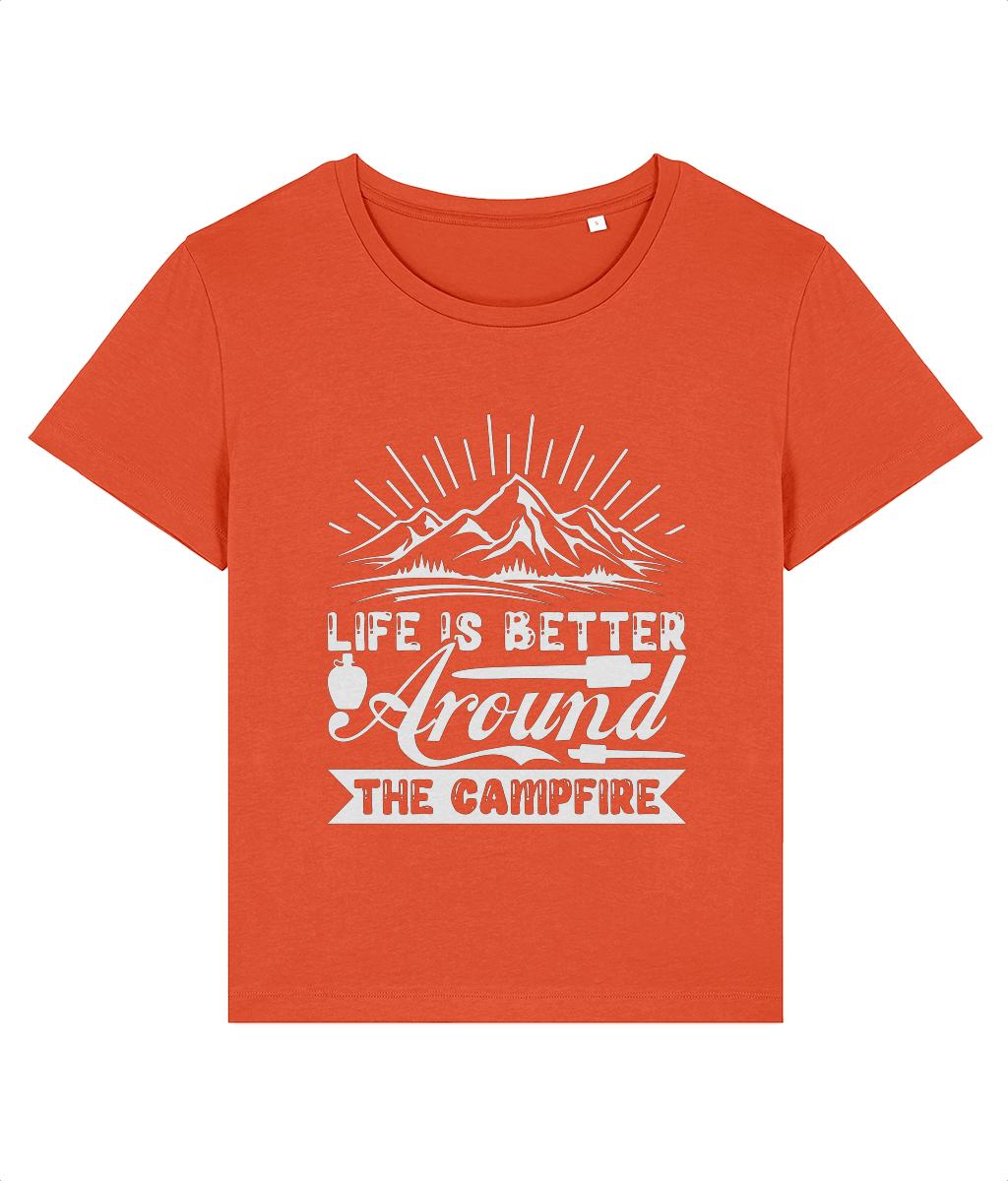 Tricou damă „Life is better around the campfire” - imagine 5