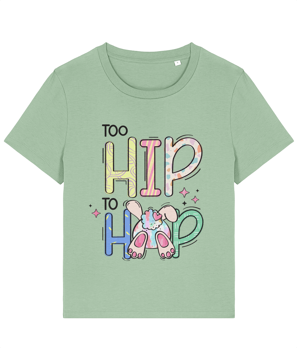 Tricou damă „Too hip to hop” - imagine 2