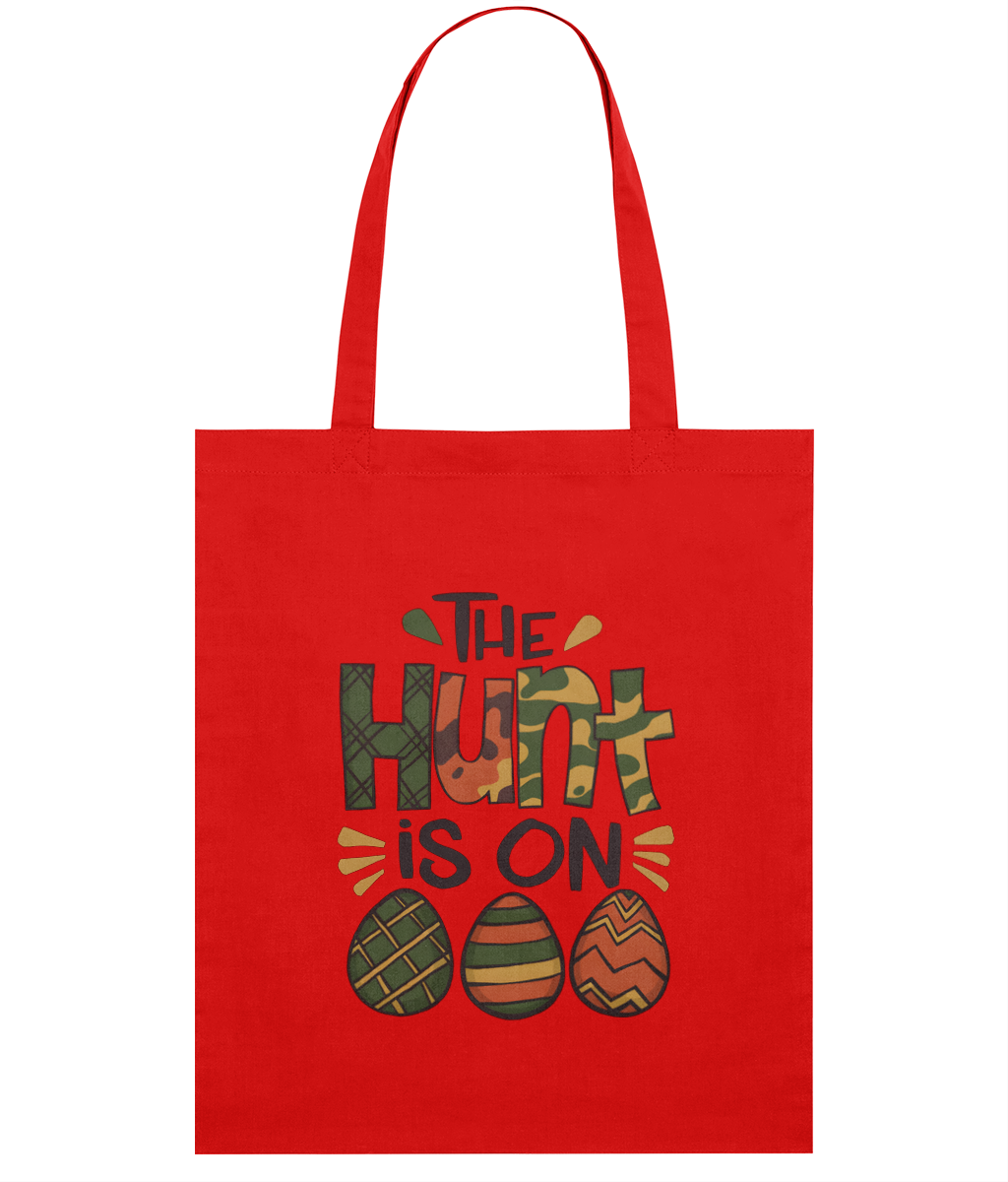 Sacoșă din bumbac „The hunt is on” - imagine 4